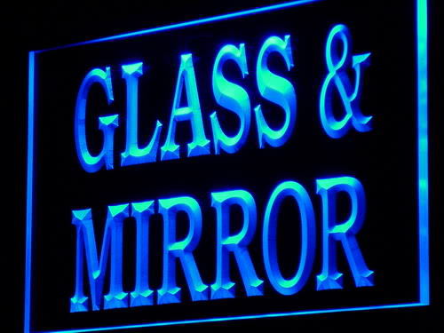 Glass & Mirror Supplier Shop Lure neon Sign